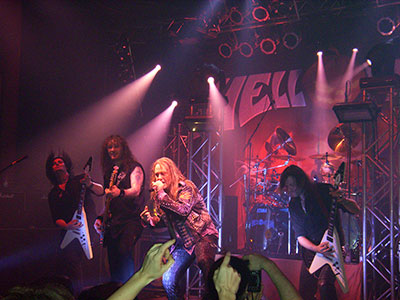 Heavy Metal Band Helloween Live-Auftritt